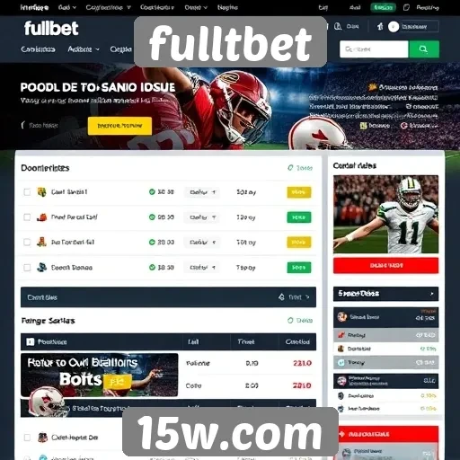 Análise da interface do usuário do site fulltbet